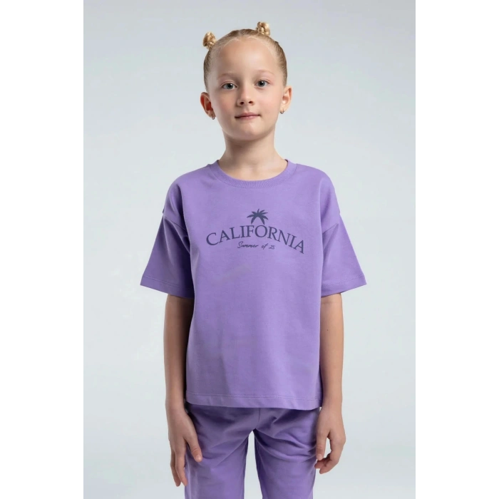 KIZ ÇOCUK BERMUDA TAKIM - K.LİLA