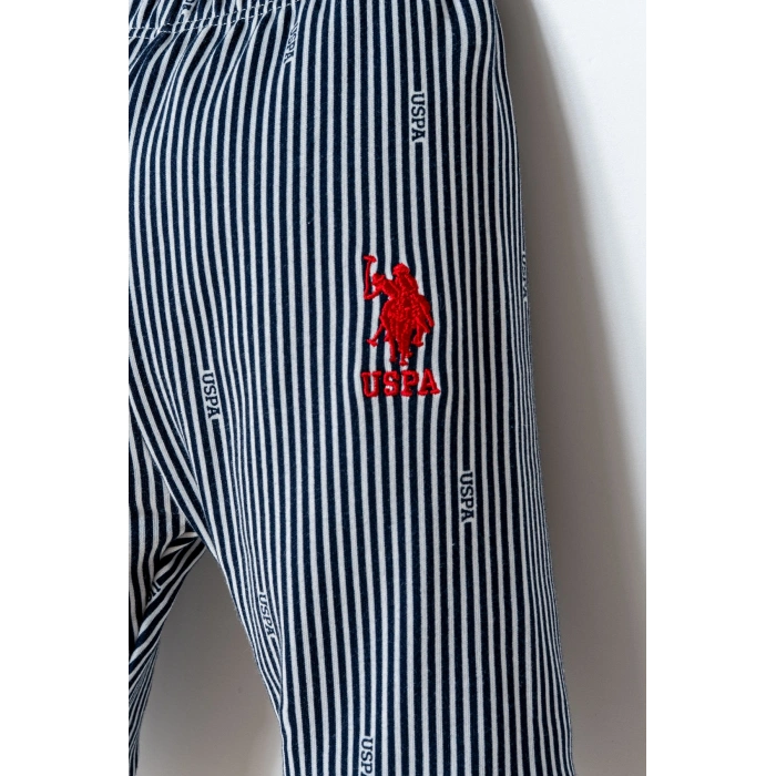 U.S.POLO ASSN. ERKEK BEBEK GÖMLEK PİJAMA TAKIM - Beyaz