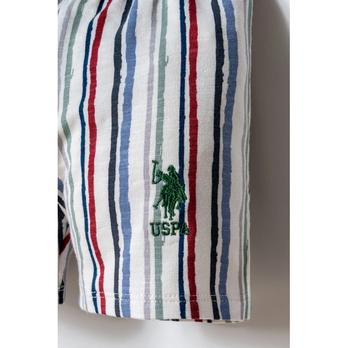 U.S.POLO ASSN. ERKEK BEBEK ŞORT T-SHIRT TAKIM - Yeşil