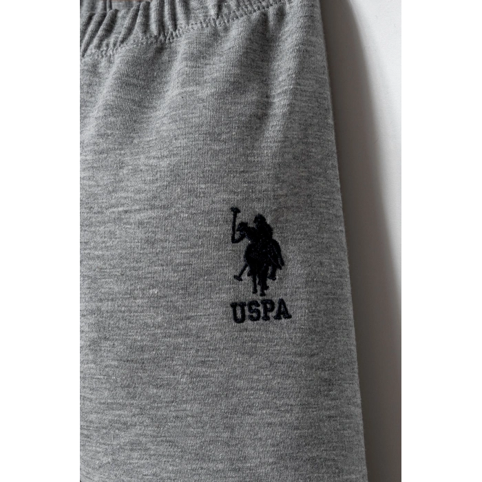 U.S.POLO ASSN. ERKEK BEBEK 3 LÜ TAKIM - GRİ MELANJ