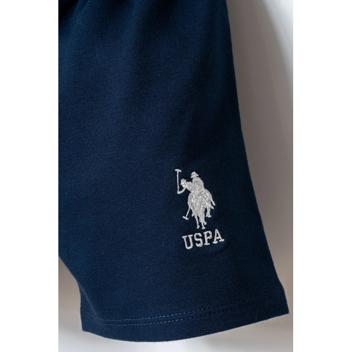 U.S.POLO ASSN.ERKEK BEBEK ŞORT T-SHIRT TAKIM - LACİVERT