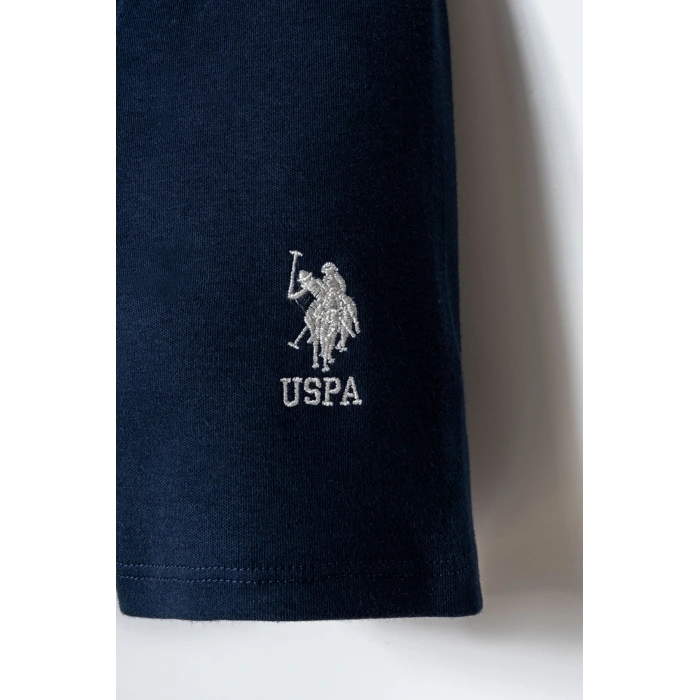 U.S.POLO ASSN. ERKEK BEBEK ŞORT T-SHIRT TAKIM - Beyaz