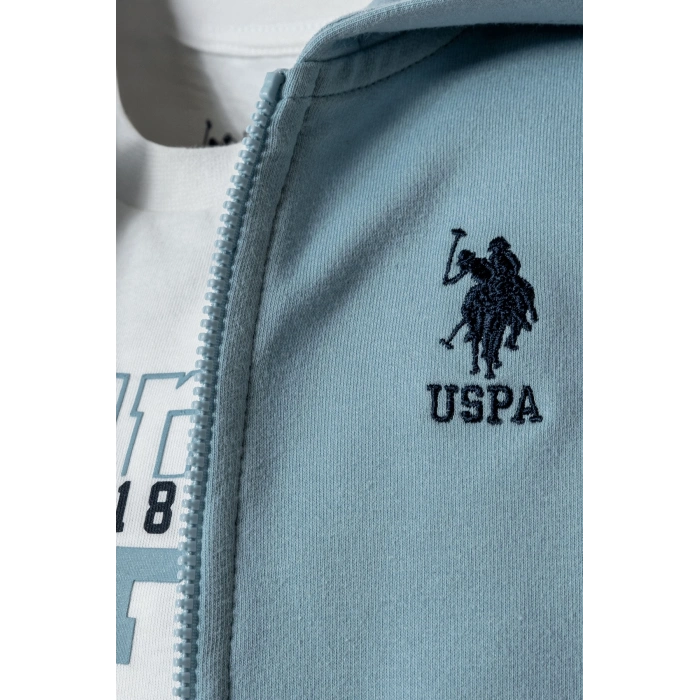 U.S.POLO ASSN. ERKEK BEBEK 3 LÜ TAKIM - MAVİ