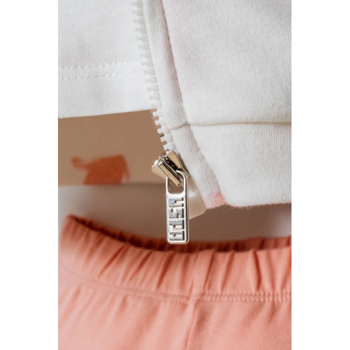 U.S POLO ASSN. KIZ BEBEK 3 LÜ TAKIM - BEYAZ-PUDRA