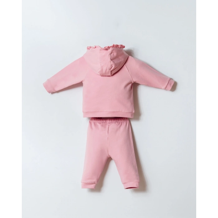 U.S POLO ASSN. KIZ BEBEK 3 LÜ TAKIM - PEMBE