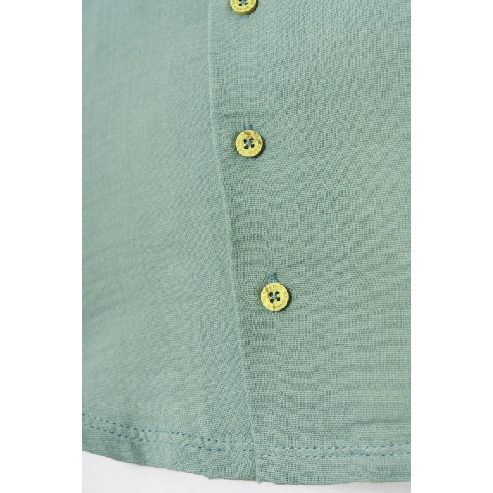 U.S.POLO ERKEK BEBEK GÖMLEK PİJAMA TAKIMI - MİNT