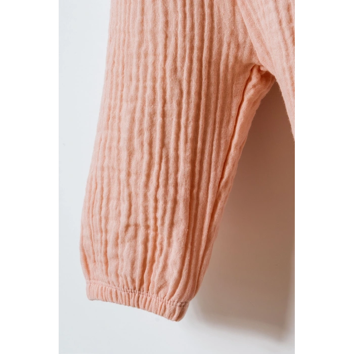 U.S POLO ASSN. KIZ BEBEK T-SHIRT TAKIM - BEYAZ-PUDRA