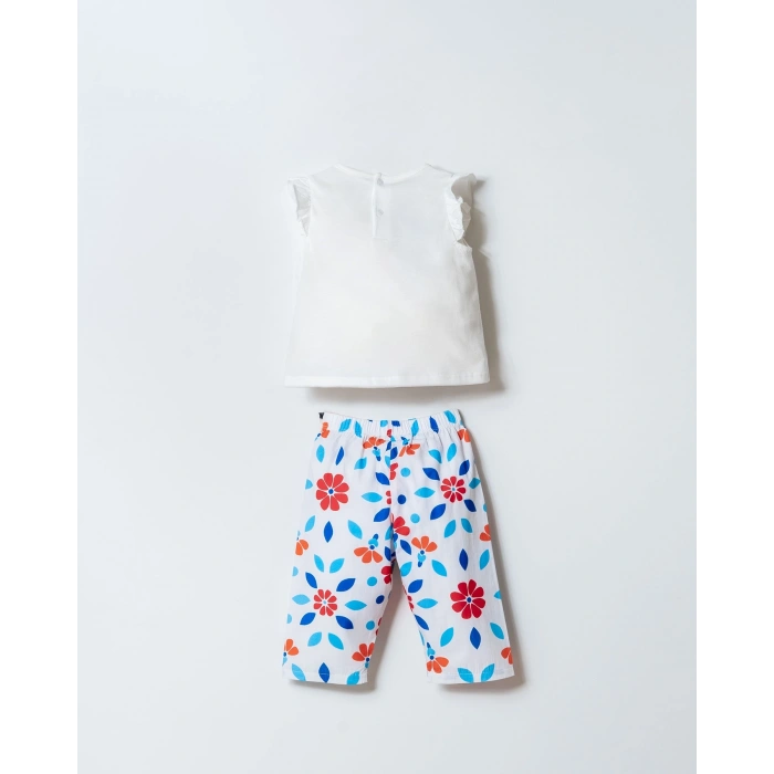 U.S POLO ASSN. KIZ BEBEK T-SHIRT TAKIM - Beyaz