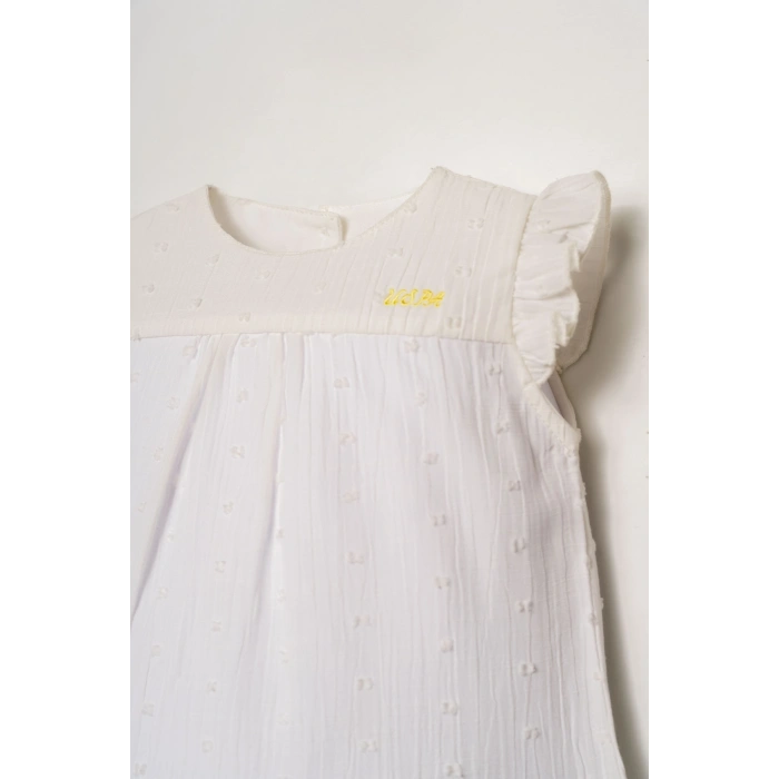 U.S POLO ASSN. ŞORT T-SHIRT TAKIM - BEYAZ-SARI