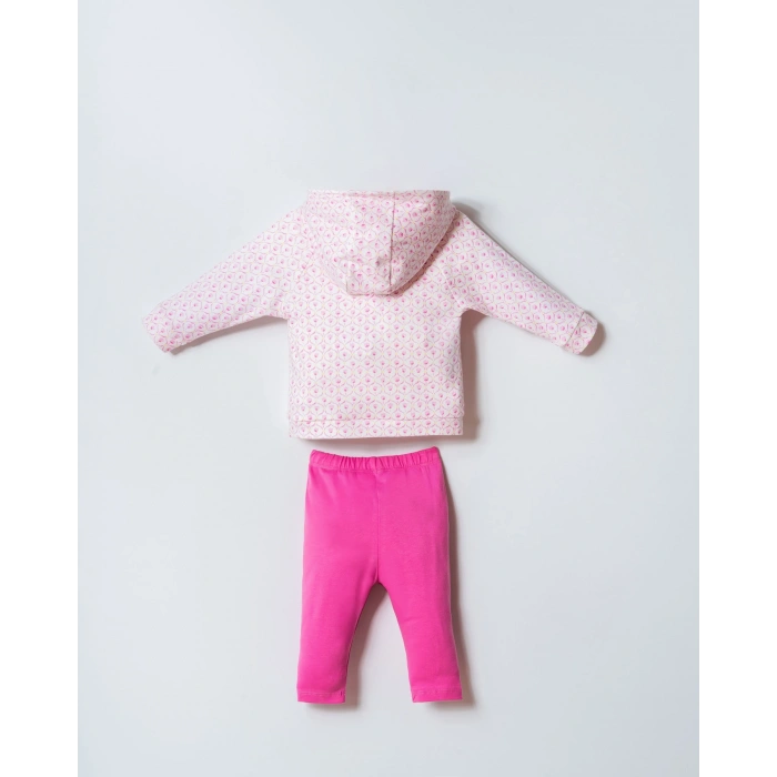 U.S POLO ASSN. KIZ BEBEK 3 LÜ TAKIM - EKRU