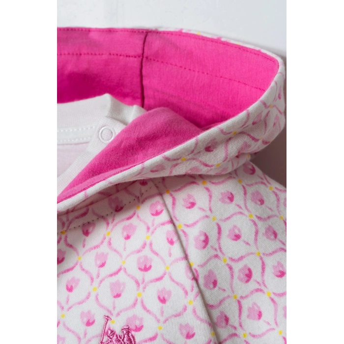 U.S POLO ASSN. KIZ BEBEK 3 LÜ TAKIM - EKRU