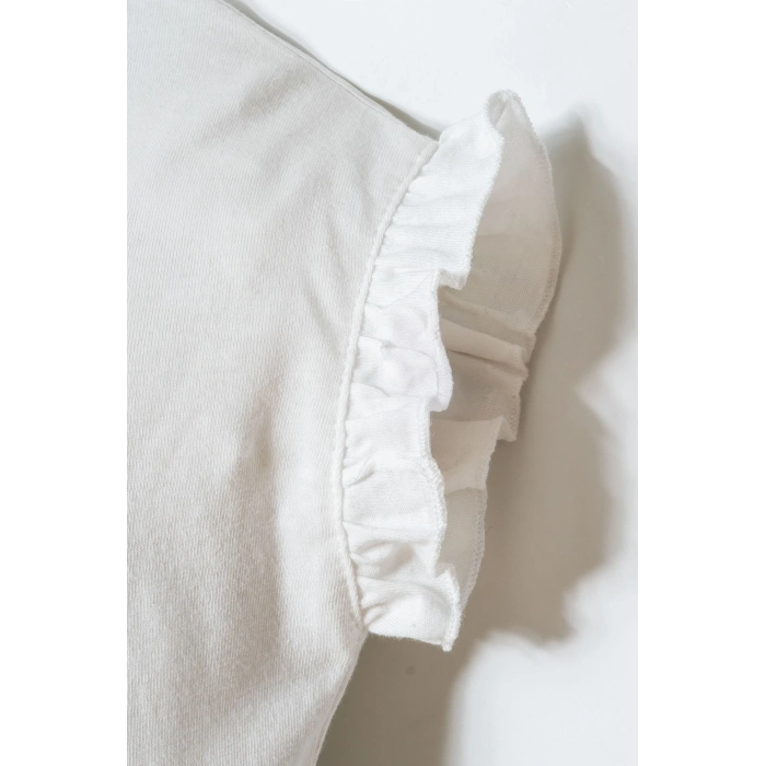 U.S POLO ASSN. KIZ BEBEK ŞORT T-SHIRT TAKIM - BEYAZ-YEŞİL