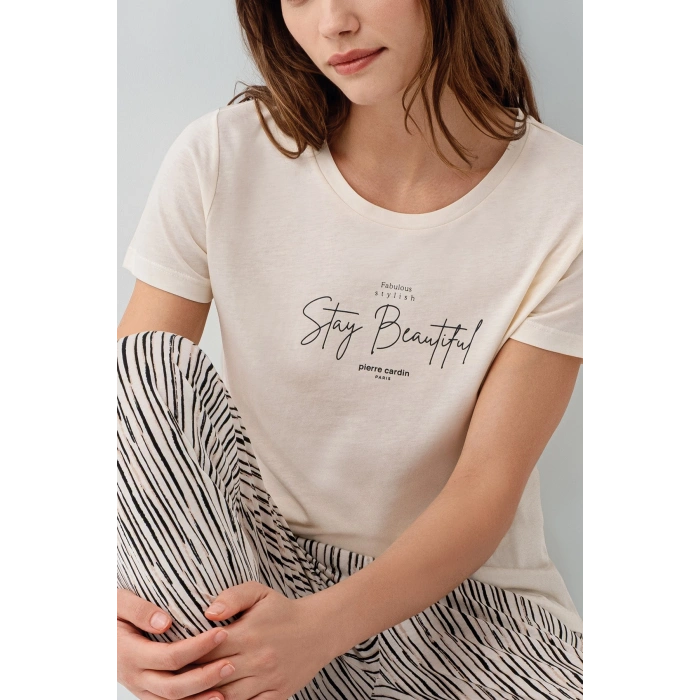 PIERRE CARDIN KADIN İKİLİ TAKIM - EKRU