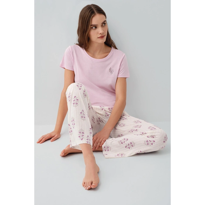 PIERRE CARDIN KADIN İKİLİ TAKIM - TOZ PEMBE