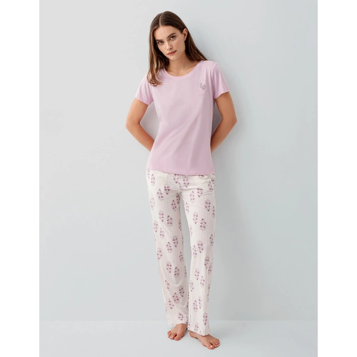 PIERRE CARDIN KADIN İKİLİ TAKIM - TOZ PEMBE