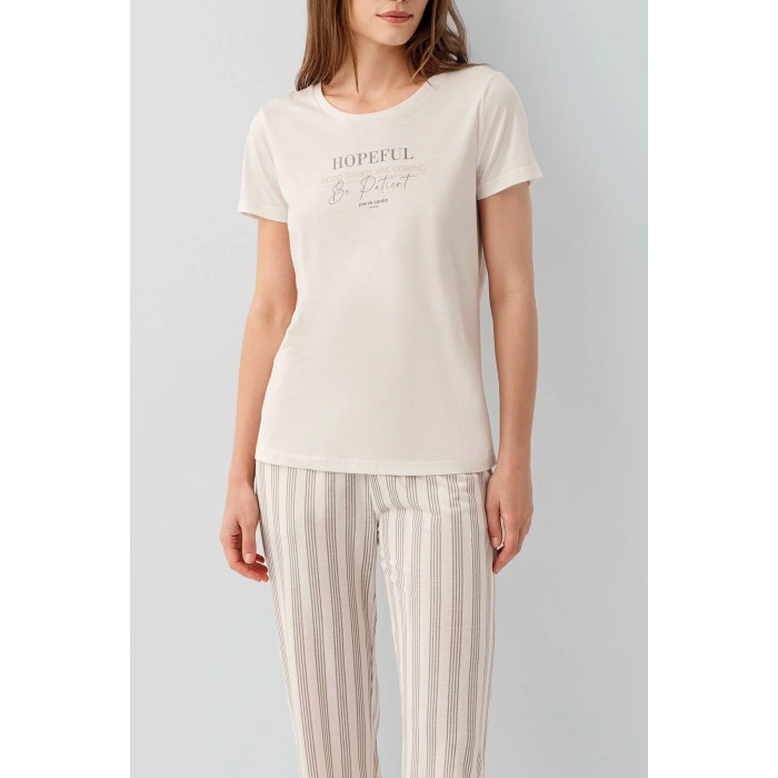 PIERRE CARDIN KADIN İKİLİ TAKIM - EKRU