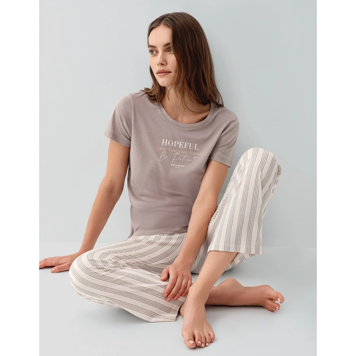 PIERRE CARDIN KADIN İKİLİ TAKIM - VİZON