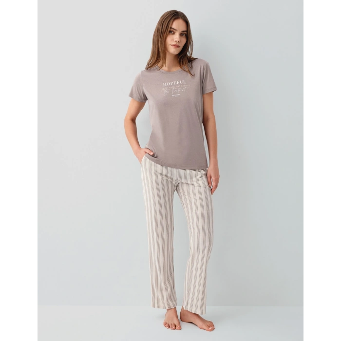 PIERRE CARDIN KADIN İKİLİ TAKIM - VİZON