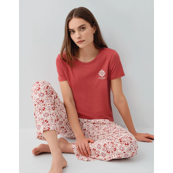 PIERRE CARDIN KADIN İKİLİ TAKIM - BORDO