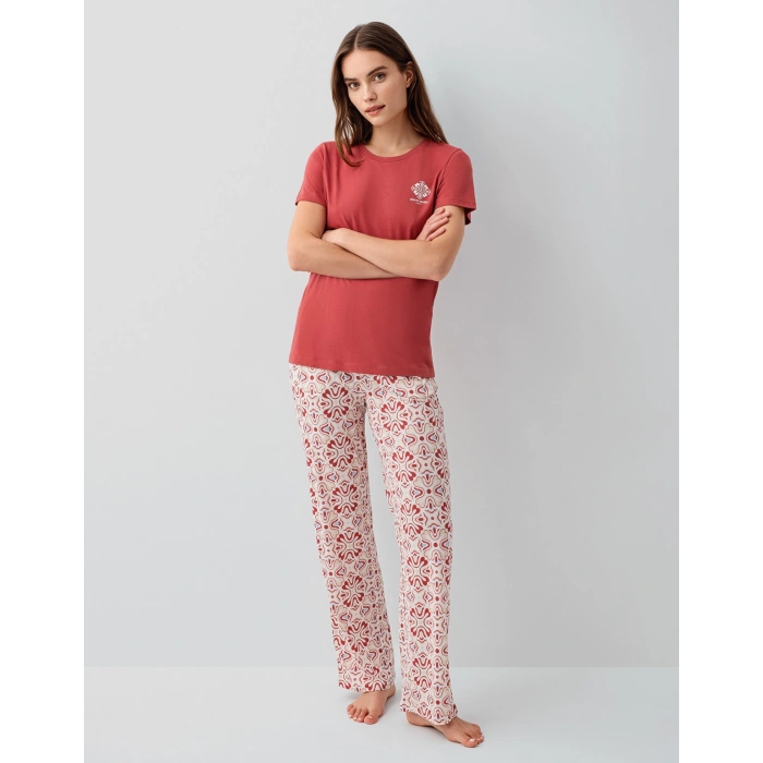 PIERRE CARDIN KADIN İKİLİ TAKIM - BORDO