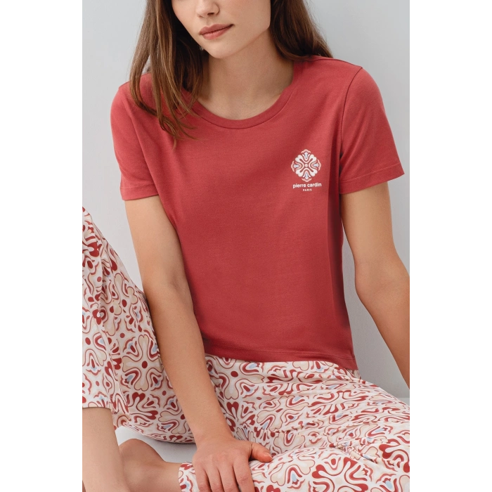 PIERRE CARDIN KADIN İKİLİ TAKIM - BORDO