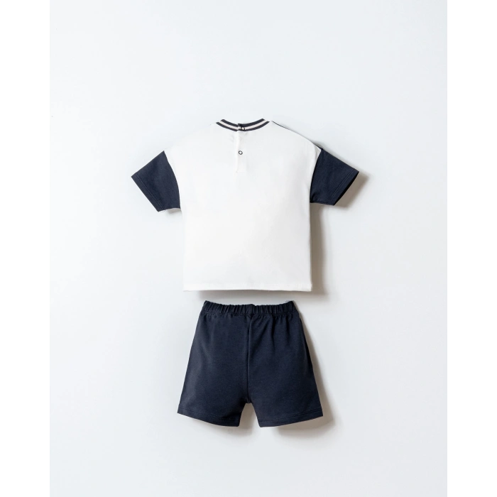 U.S.POLO ASSN. ERKEK BEBEK ŞORT T-SHIRT TAKIM - FÜME