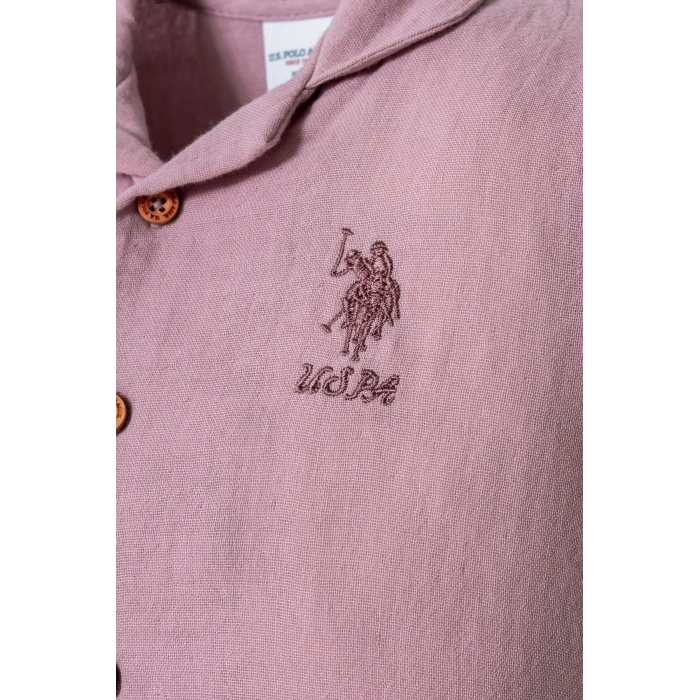 U.S POLO ASSN. KIZ BEBEK GÖMLEK PİJAMA TAKIM - A.LİLA