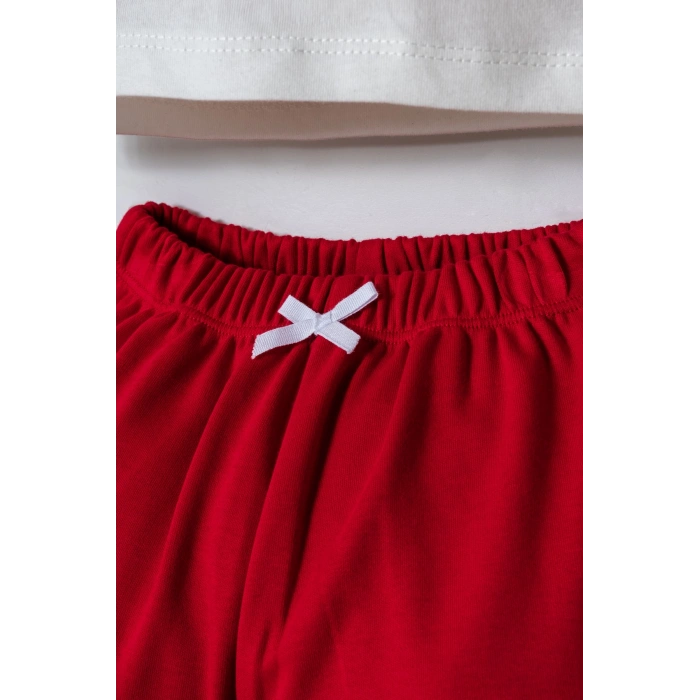 U.S POLO ASSN. KIZ BEBEK ŞORT T-SHIRT TAKIM - Beyaz