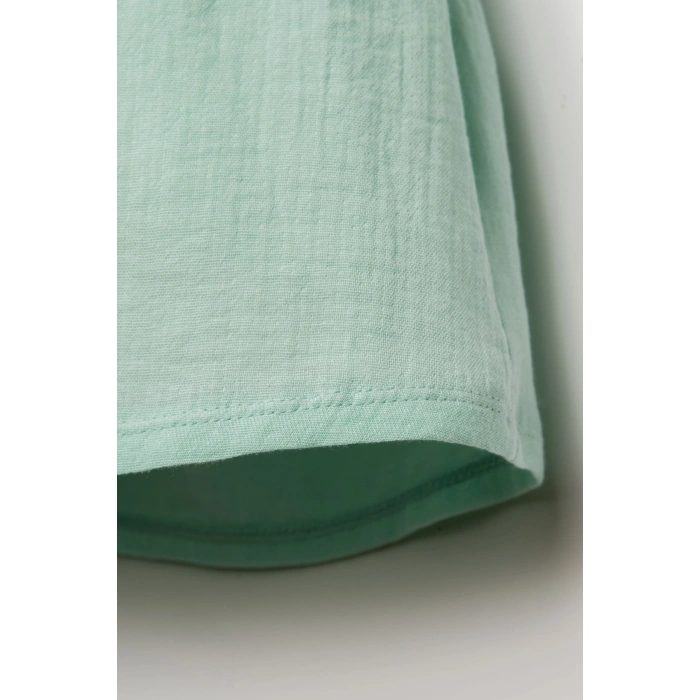 U.S POLO ASSN. KIZ BEBEK MÜSLİN ELBİSE - NİL