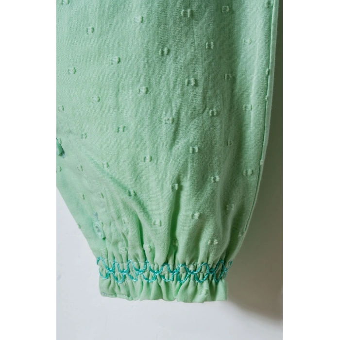 U.S POLO ASSN. KIZ BEBEK BANDANALI DOKUMA TULUM - Yeşil