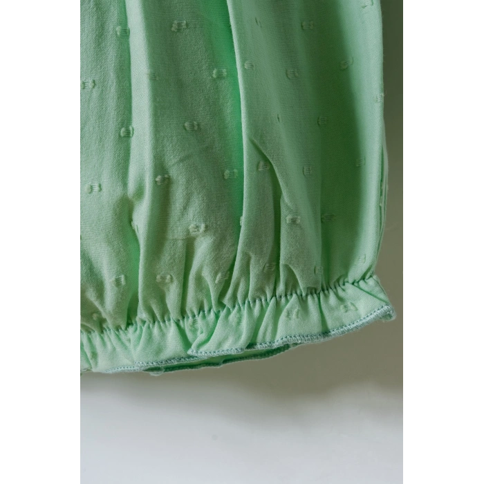 U.S POLO ASSN. KIZ BEBEK BANDANALI DOKUMA TULUM - Yeşil