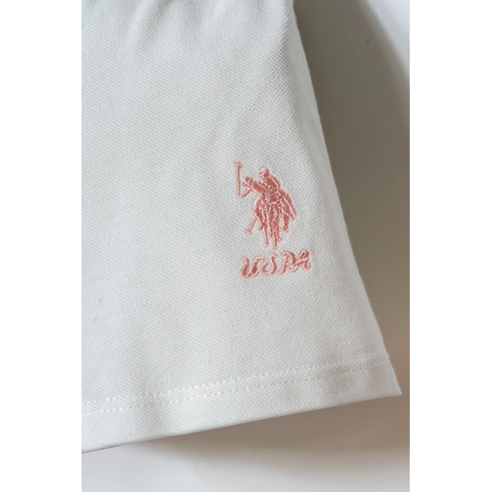 U.S POLO ASSN. KIZ BEBEK PİKE ŞORT T-SHIRT TAKIM - NİL