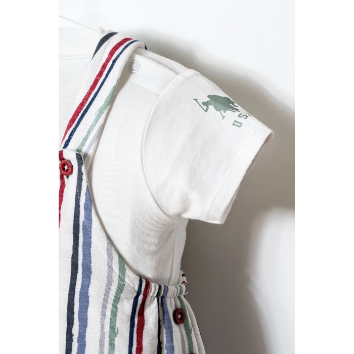 U.S.POLO ASSN. ERKEK BEBEK SALOPET TAKIM - Beyaz