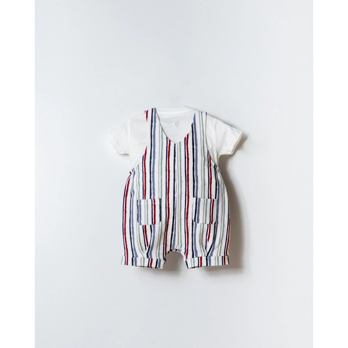 U.S.POLO ASSN. ERKEK BEBEK SALOPET TAKIM - Beyaz