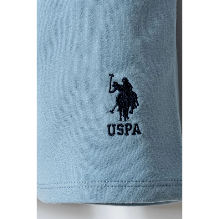 U.S.POLO ASSN.ERKEK BEBEK ŞORT T-SHIRT TAKIM - MAVİ