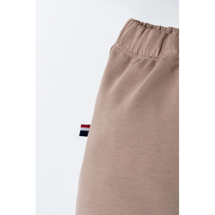 U.S.POLO ASSN. ERKEK BEBEK ŞORT T-SHIRT TAKIM - BEJ