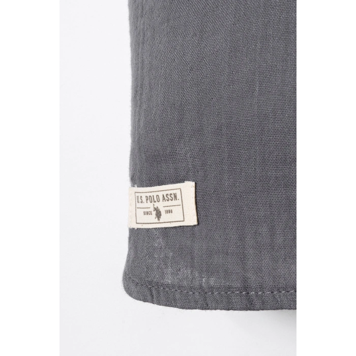 U.S.POLO ASSN. ERKEK BEBEK ŞORT GÖMLEK TAKIM - K,GRİ
