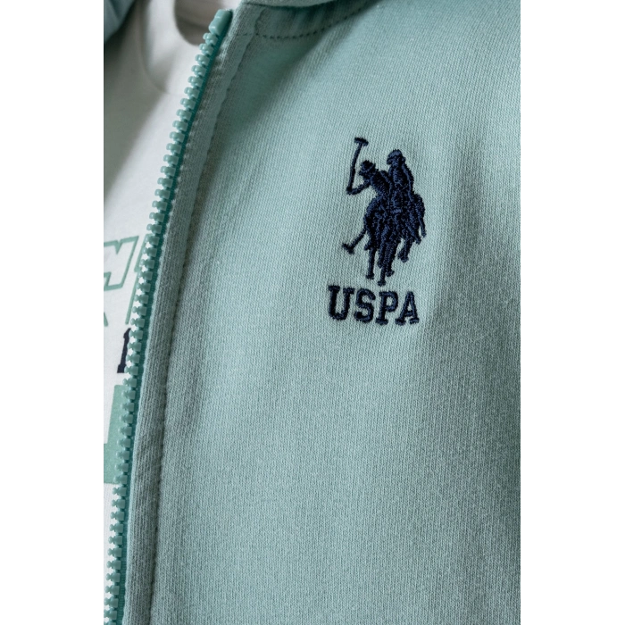 U.S.POLO ASSN. ERKEK BEBEK 3 LÜ TAKIM - SU YEŞİLİ