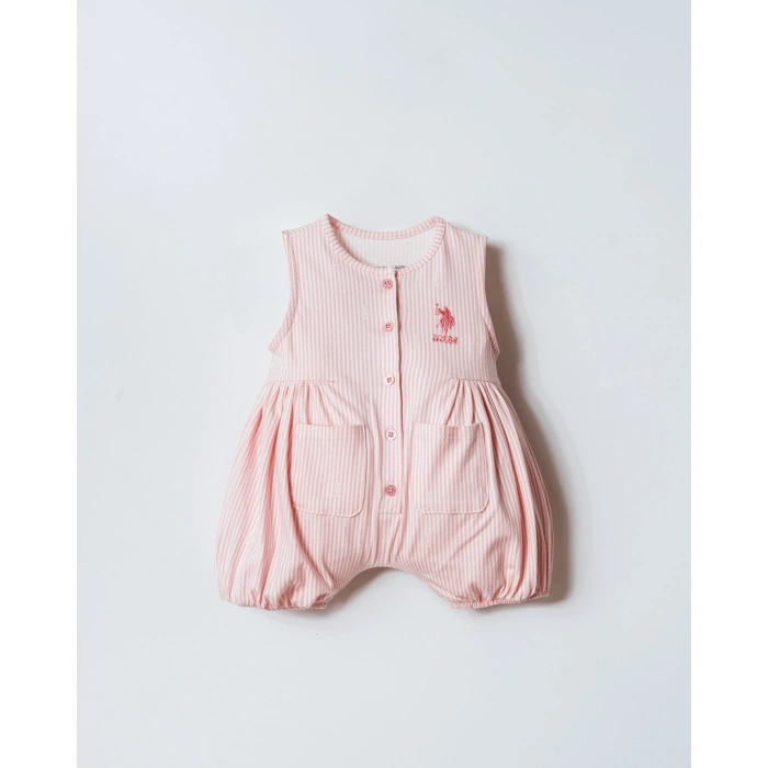 U.S POLO ASSN. KIZ BEBEK TULUM - PEMBE