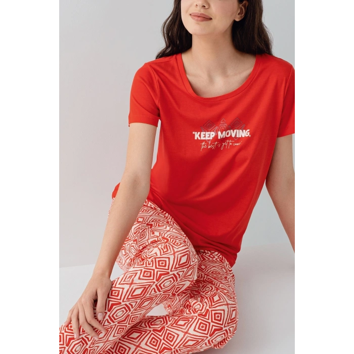 ARNETTA KADIN İKİLİ TAKIM - KIRMIZI