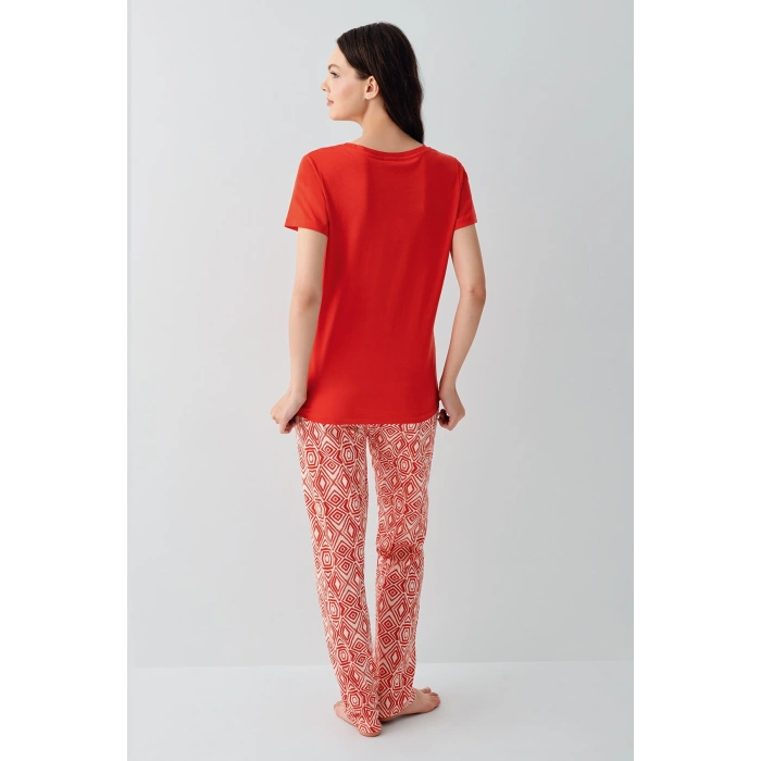 ARNETTA KADIN İKİLİ TAKIM - KIRMIZI