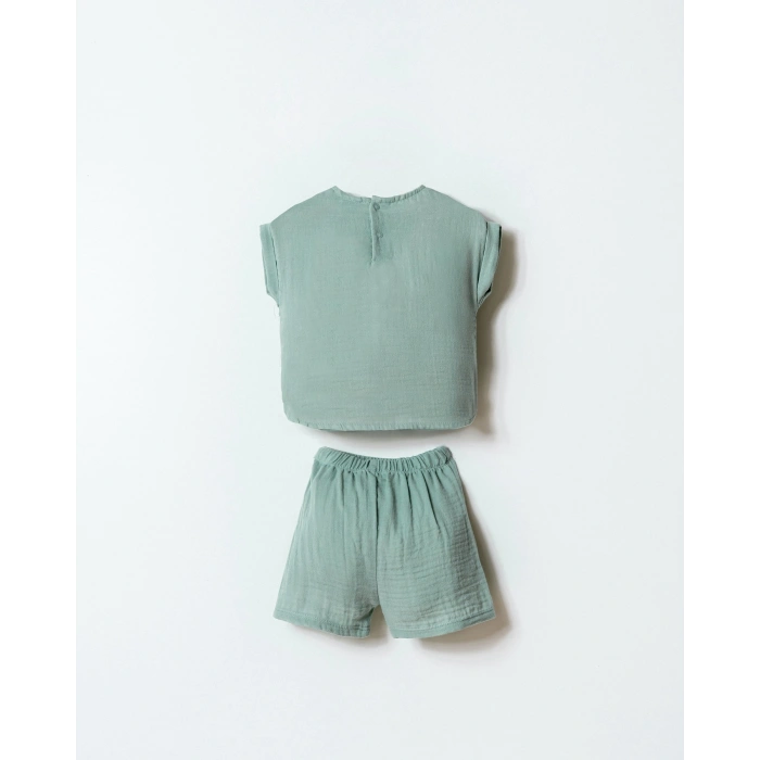 U.S.POLO ASSN. ERKEK BEBEK ŞORT GÖMLEK TAKIM - MİNT