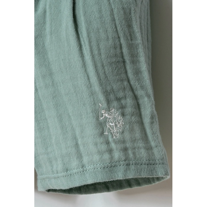U.S.POLO ASSN. ERKEK BEBEK ŞORT GÖMLEK TAKIM - MİNT