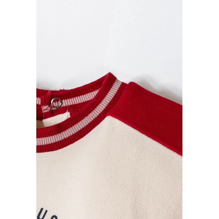 U.S.POLO ASSN. ERKEK BEBEK ŞORT T-SHIRT TAKIM - KIRMIZI