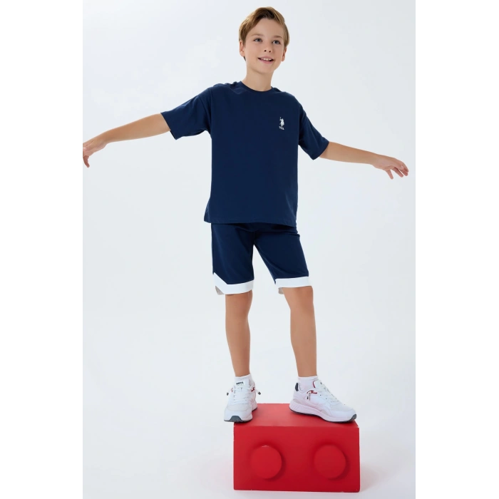 ERKEK GARSON BERMUDA TAKIM - LACİVERT