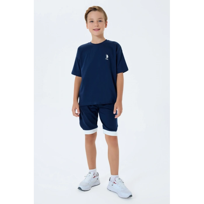 ERKEK GARSON BERMUDA TAKIM - LACİVERT