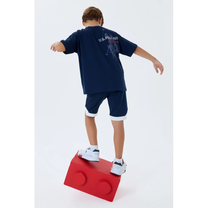 ERKEK GARSON BERMUDA TAKIM - LACİVERT