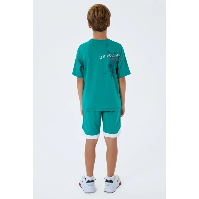 ERKEK GARSON BERMUDA TAKIM - ORMAN YEŞİLİ