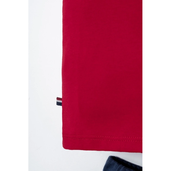 U.S.POLO ASSN. ERKEK BEBEK ŞORT T-SHIRT TAKIM - KIRMIZI