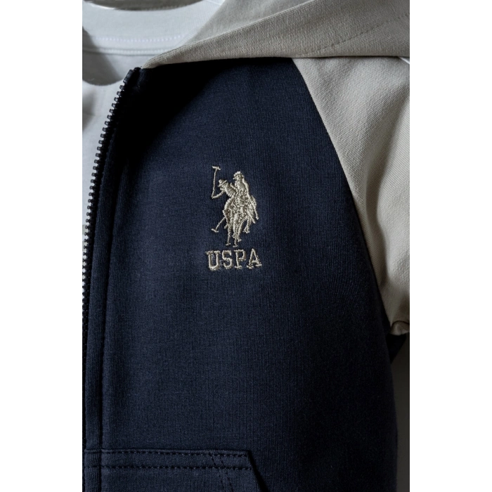 U.S.POLO ASSN. ERKEK BEBEK 3 LÜ TAKIM - FÜME